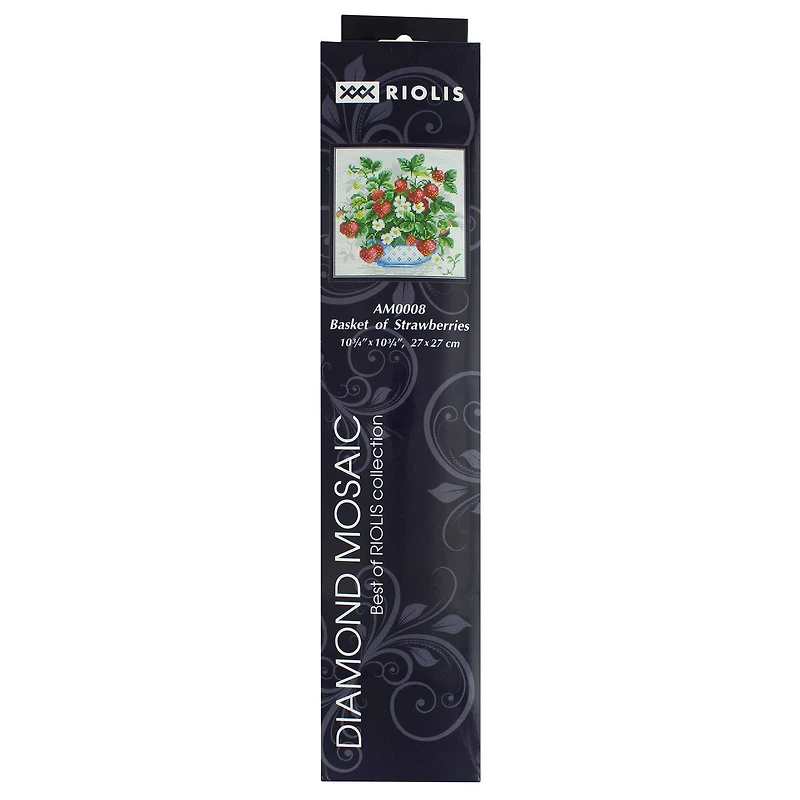 RIOLIS Strawberries Diamond Mosaic Kit