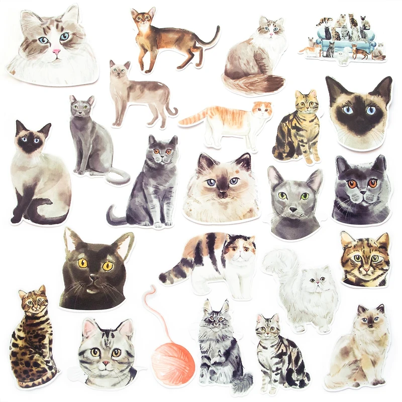 Cats Die Cut Stickers by Recollections™