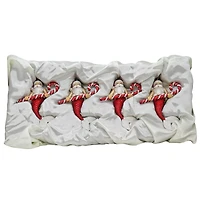 4 Pack 5" Santa Merman Glass Ornaments