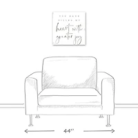 You Have Filled my Heart with Greater Joy 16" x 16" Canvas Wall Art