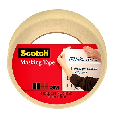 3M Scotch® 0.7" x 54.6yd. Masking Tape