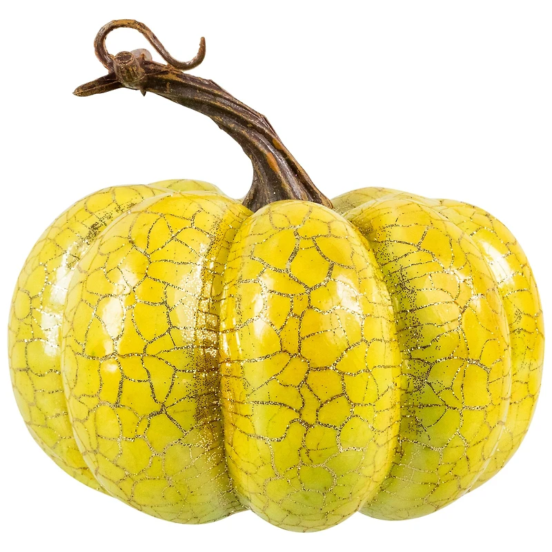 5" Green Fall Harvest Tabletop Pumpkins Set