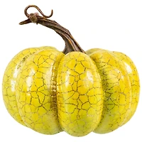 5" Green Fall Harvest Tabletop Pumpkins Set
