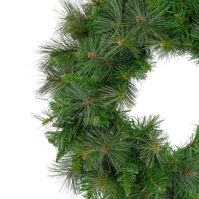 24" Canyon Pine Mixed Greens Artificial Wreath
