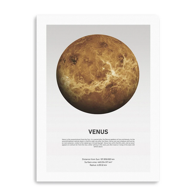 Venus Light Canvas Giclee