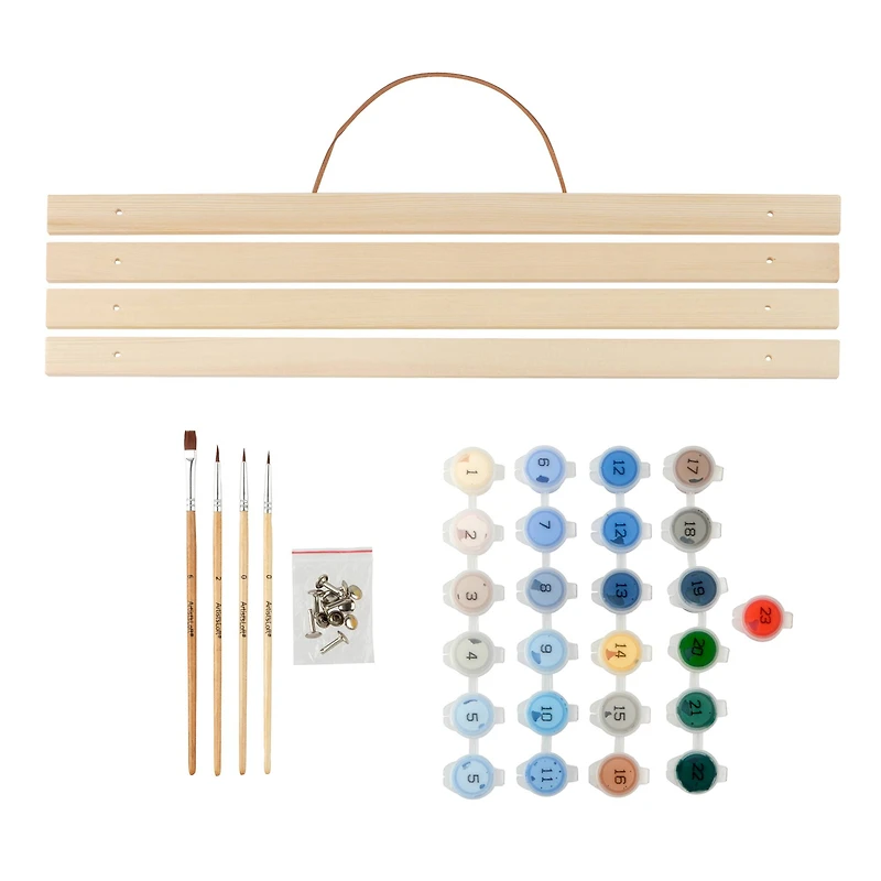 16" x 20" Winter Cabin Paint-by-Number Kit by Artist's Loft™