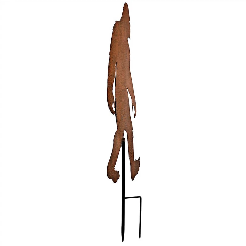 Design Toscano® 3ft. Bigfoot Spotted Metal Silhouette Yeti Garden Stake