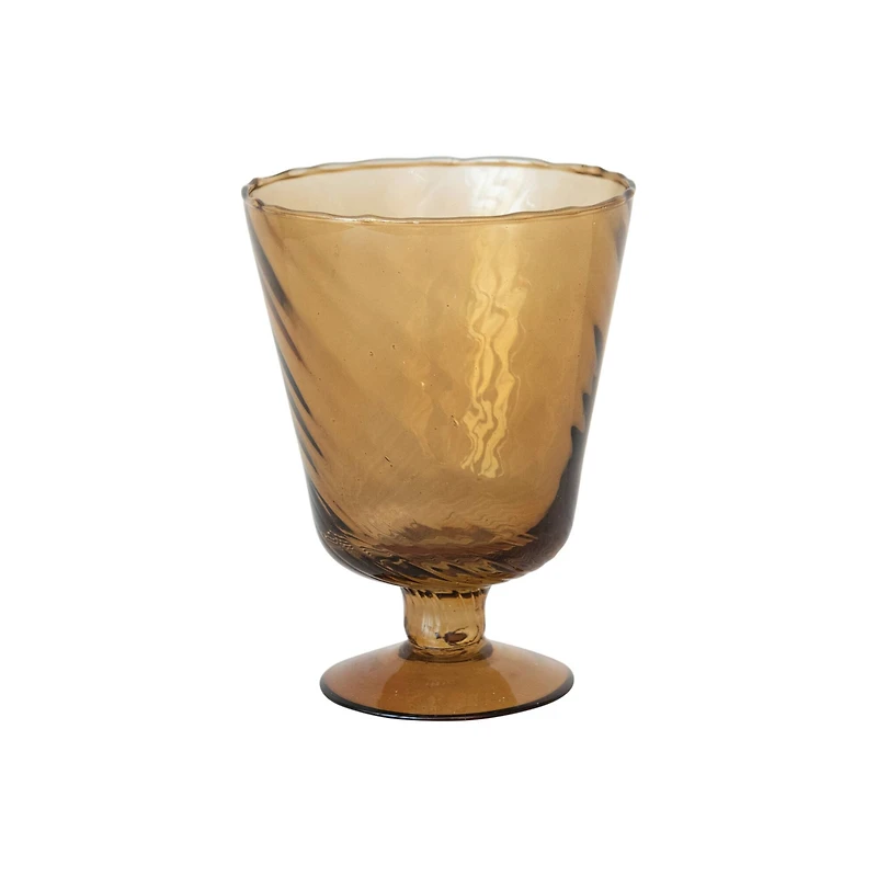 Hello Honey® 7.5" Brown Glass Votive Holder