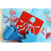 PRiMO 14 Piece Finger Paint Carry Activity Set