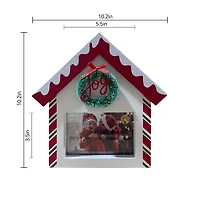 4" x 6" Peppermint House Light-Up Tabletop Frame by Studio Décor®
