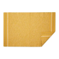 DII® Modern Stripe Variegated Handwoven Recycled Yarn Rug