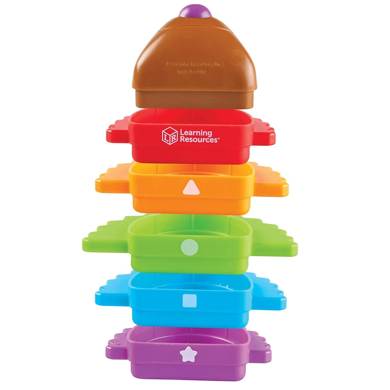 Learning Resources Spike the Fine Motor Hedgehog Rainbow Stackers