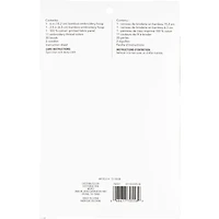 6" Poinsettia & Peppermint Wreath Embroidery Kit by Loops & Threads®