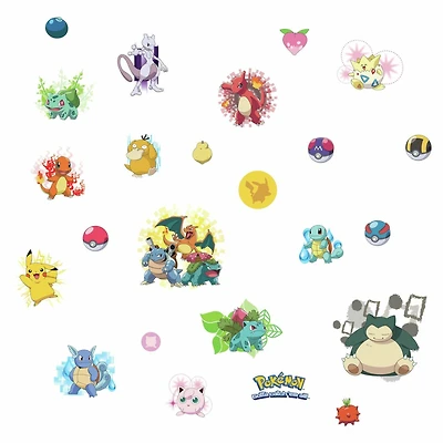 RoomMates Pokémon Iconic Peel & Stick Wall Decals
