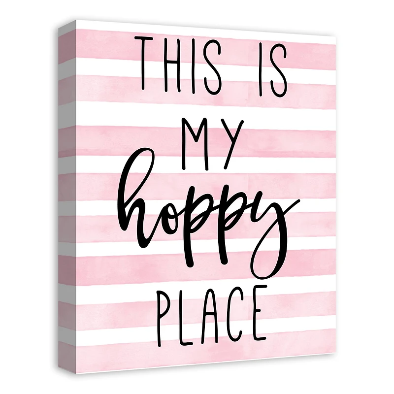 This is My Hoppy Place Canvas Art