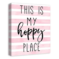 This is My Hoppy Place Canvas Art