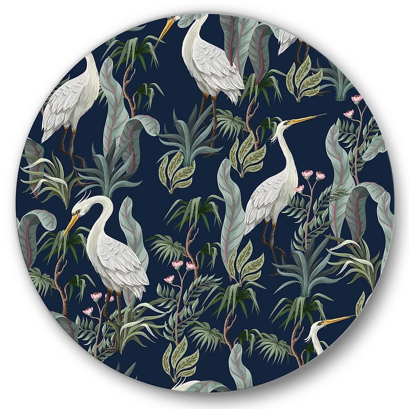 Designart - Chinoiserie With Birds and Peonies VII