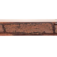 Hello Honey® 10.5" Natural Wood & Metal Cheese Slicer with Bark Edge