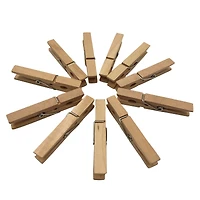 12 Packs: 48 ct. (576 total) Large Clothespins by Recollections™ Craft It