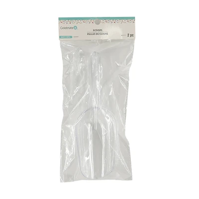 Clear Plastic Scoops, 2ct. by Celebrate It™