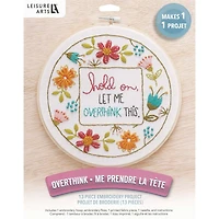 Leisure Arts® 8" Overthink Embroidery Kit