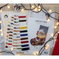 Letistitch Christmas Miracle Stocking Counted Cross Stitch Kit