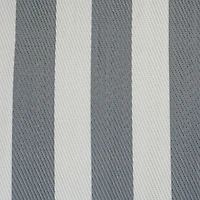 DII® Gray & White Stripe Outdoor Rug, 4ft. x 6ft.