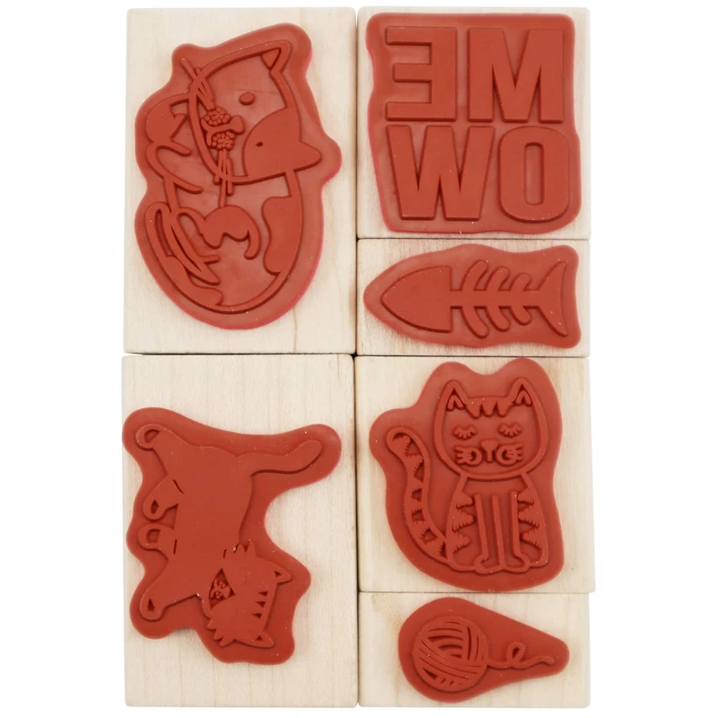 Cats Wood Stamp Set by Recollections™