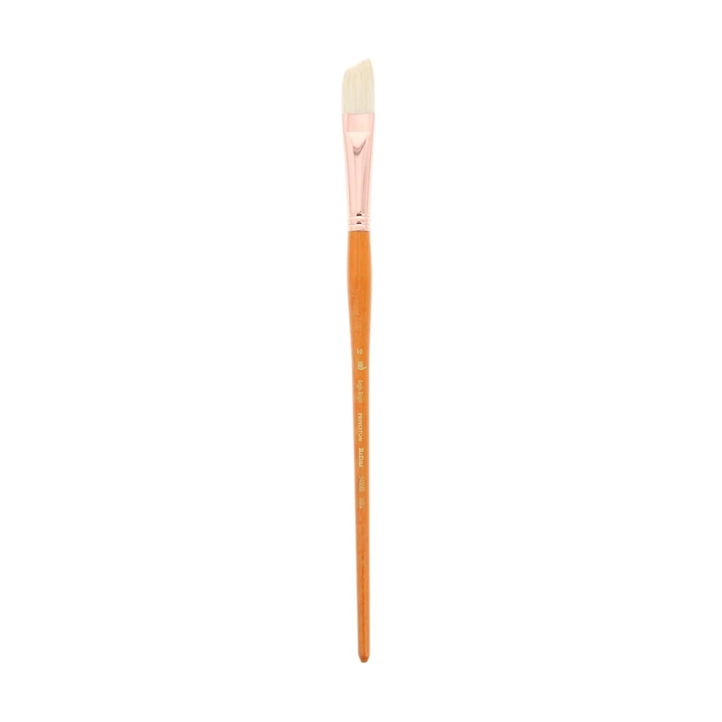 Princeton™ Refine™ Natural Bristle Long Handle Angle Bright Brush