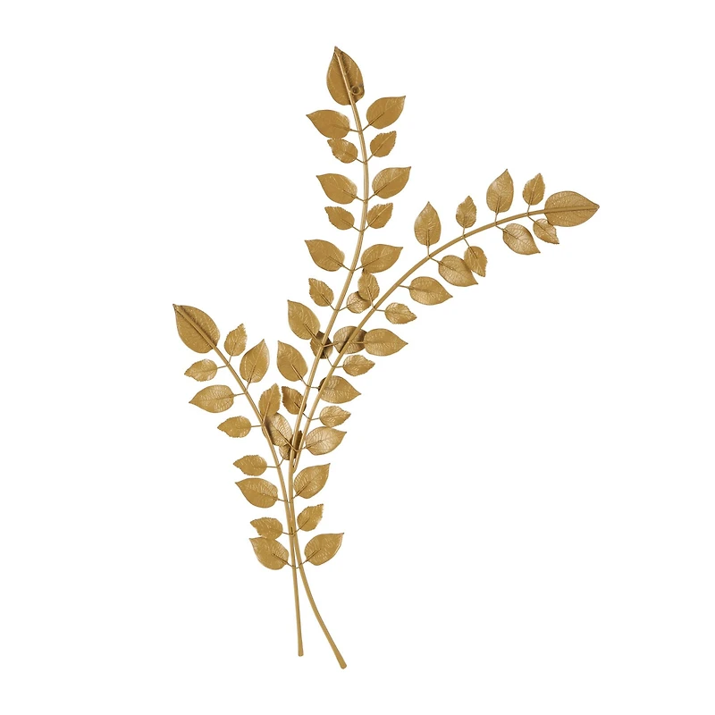 Gold Metal Leaf Metallic Wall Décor