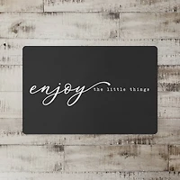 Enjoy The Little Things 18" x 27" Floor Mat
