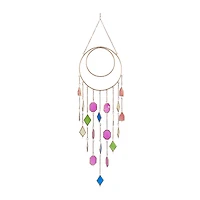 Multi Metal Contemporary Windchime, 49" x 12"