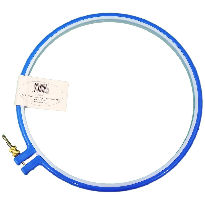 Frank A. Edmunds 8" Blue Plastic Embroidery Hoop