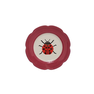 6" Ladybug Ceramic Plate by Ashland®