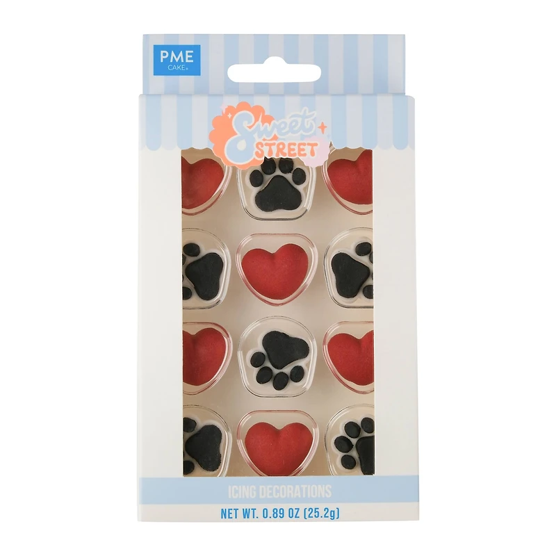 PME Cake Sweet Street™ Puppy Love Icing Decorations