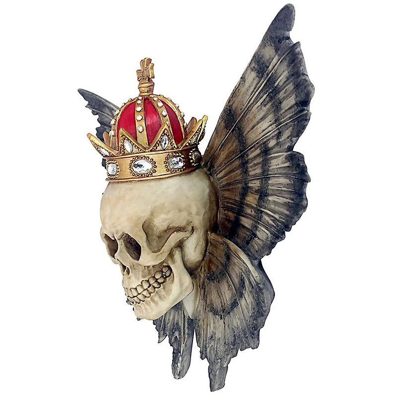 Design Toscano 13" Mortality Metamorphosis Death Skull Wall Sculpture
