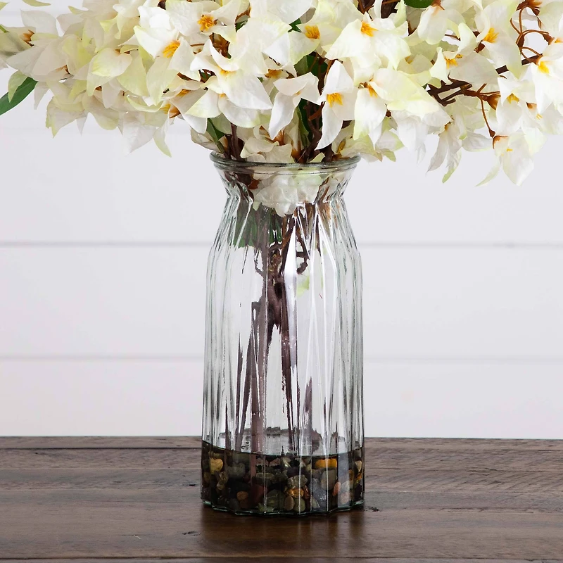2.5ft. White Bougainvillea Arrangement in Vase