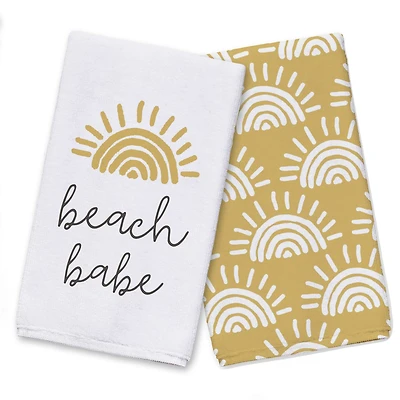 Beach Babe Tea Towel Set