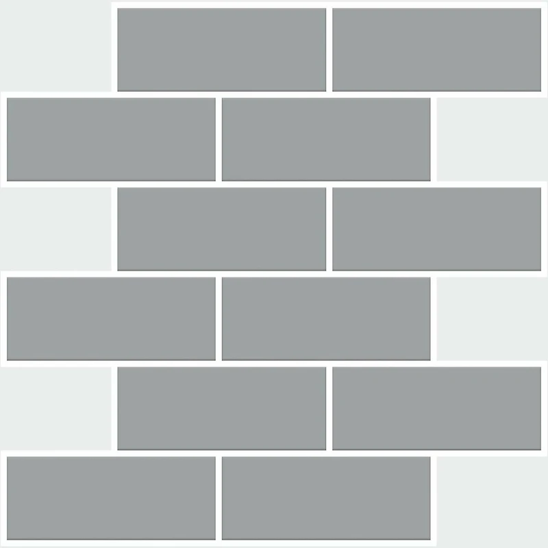RoomMates Gray Subway Peel & Stick Backsplash StickTiles®