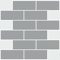 RoomMates Gray Subway Peel & Stick Backsplash StickTiles®