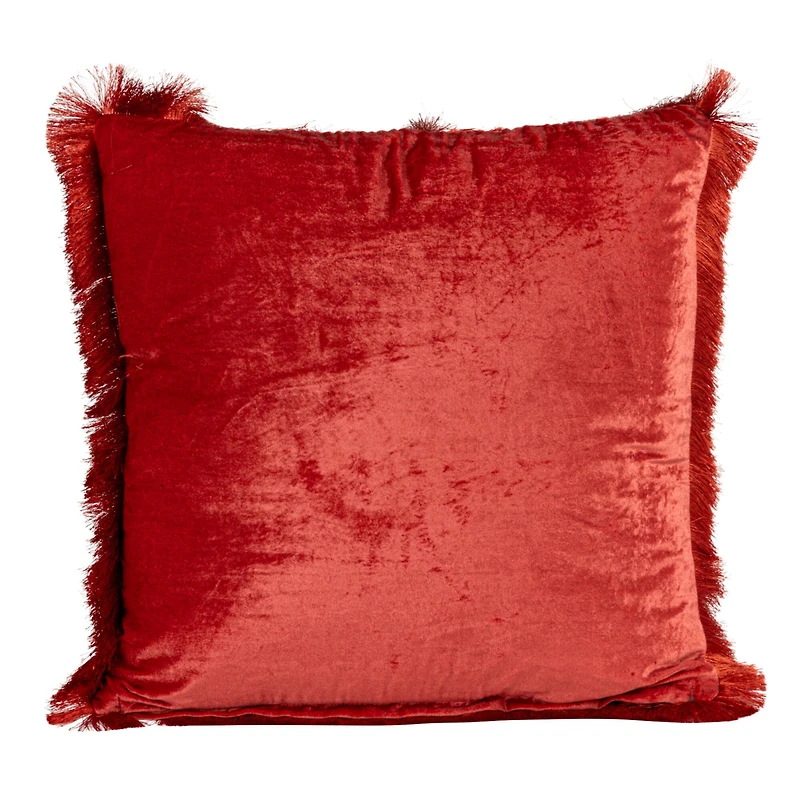 Hello Honey® 20" x 20" Berry Bliss Eyelash Fringe Pillow