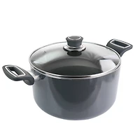 Oster 6qt. Gray Aluminum Dutch Oven