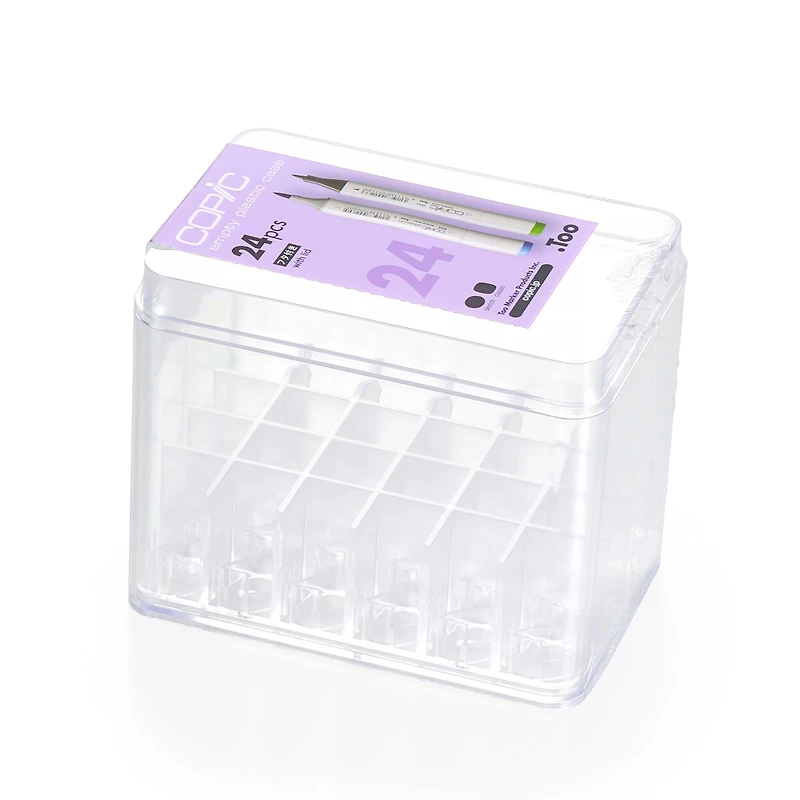 Copic Marker Empty Plastic 24-Marker Case