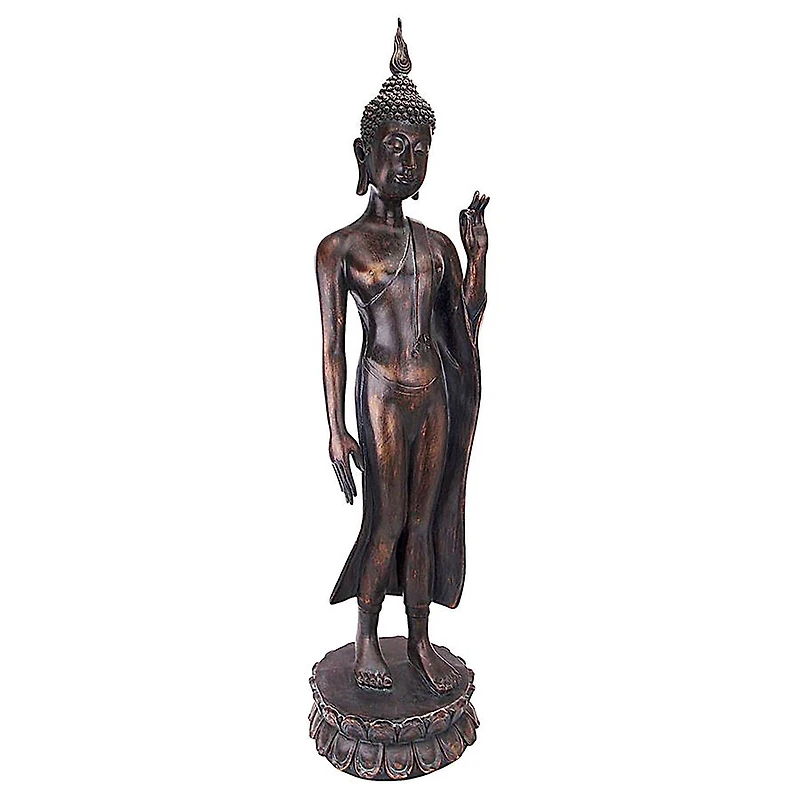 Design Toscano 34" Free from Fear Standing Buddha Statue