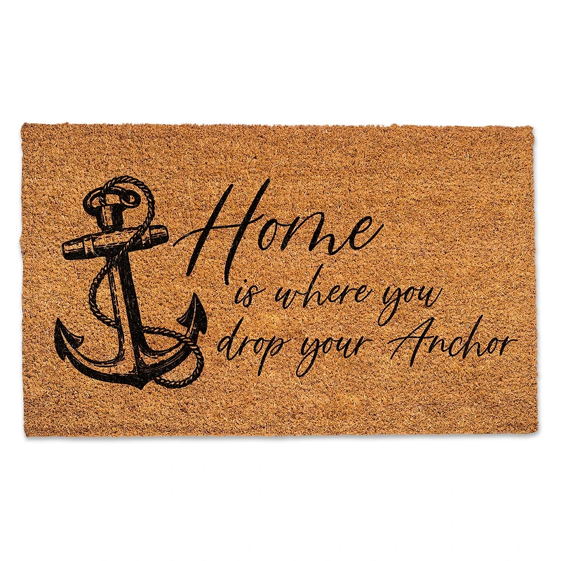 Home Is Where You Drop Your Anchor Doormat