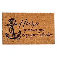 Home Is Where You Drop Your Anchor Doormat
