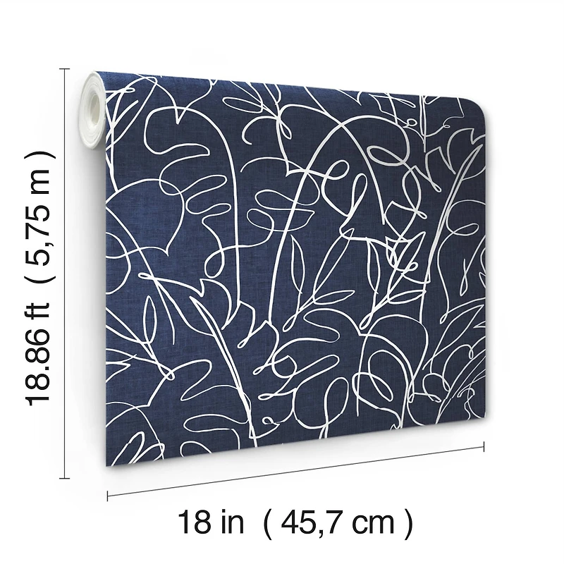RoomMates Tamara Day Tropical Signature Peel & Stick Wallpaper