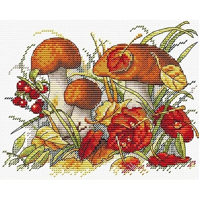 Mp Studia Autumn Forest Treasures Cross Stitch Kit