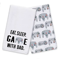 Game with Dad Tea Towel Set