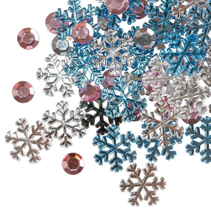 Blue & Pink Winter Gem Mix by Creatology™